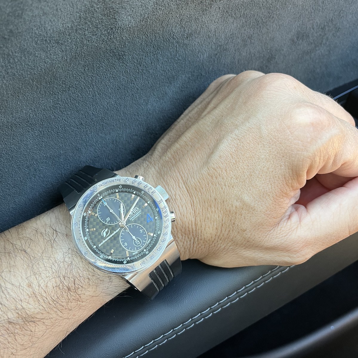 A fourth watch of Chris's, on the wrist